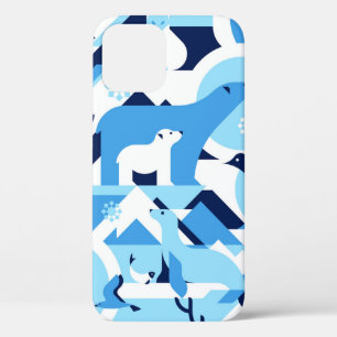Dieren in het Noordpoolgebied, Polar - abstract pa Case-Mate iPhone Case