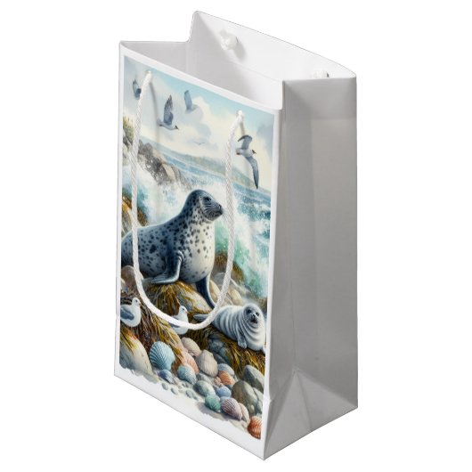Dieren in het wild klein cadeauzakje (Voorkant Gekanteld)