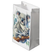 Dieren in het wild Koala Klein Cadeauzakje (Achterkant Gekanteld)