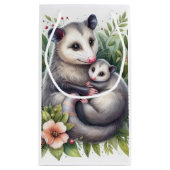 Dieren in het wild Opossum Klein Cadeauzakje (Achterkant)
