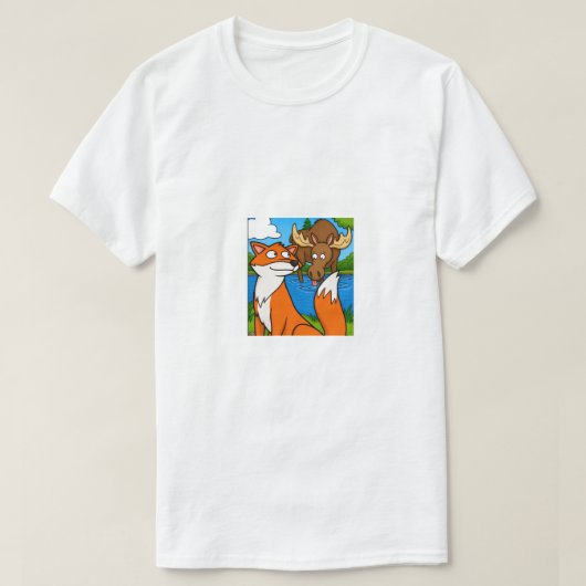 dieren in het wild  t-shirt (Design voorkant)