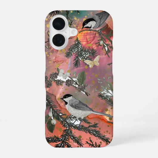 Dieren in het wild Vogels iPhone 16 Hoesje (Achterkant)