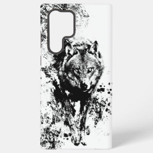 Dieren in het wild Wolven Wolfskop Dier Kunst Samsung Galaxy Hoesje