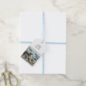 Dieren in het wild Zeehond Kust Cadeaulabel (Met Touw)