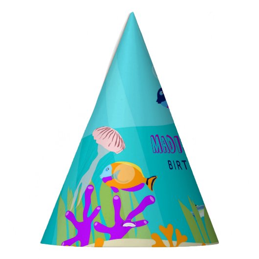 Dieren in het Zee van de Kleurrijke Oceaan Feesthoedjes (Links)