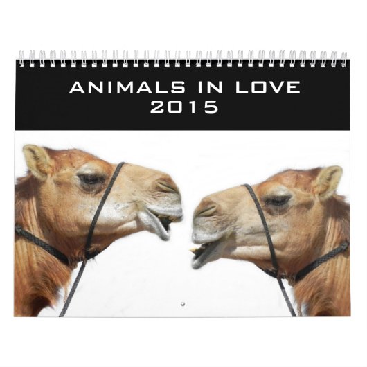 Dieren in liefde | Agenda 2015 Kalender (Hoes)