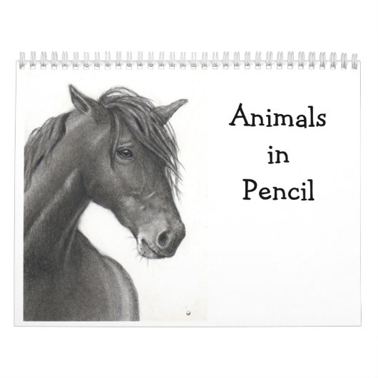 DIEREN IN PENCIL: REALISME DRAAWINGS CALENDAR KALENDER (Hoes)