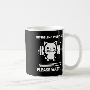 Dieren installeren spieren fitness bodybuilding Ca Koffiemok