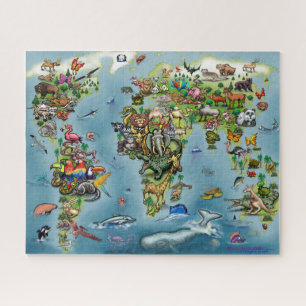 Dieren Jigzaag Puzzle Legpuzzel