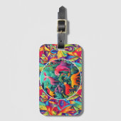 Dieren Jungle Bagagelabel (Voorkant (verticaal))