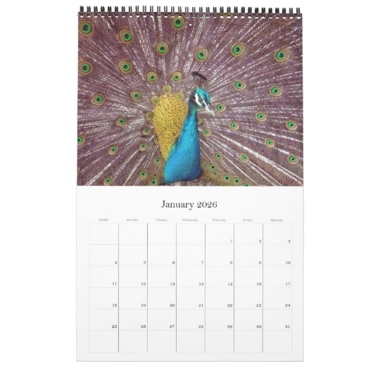 dieren kalender (Jan 2026)