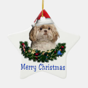Dieren Kerst Keramisch Ornament