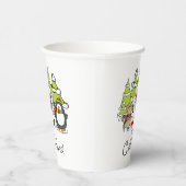 Dieren Kerstmis Papieren Bekers (Rechts)