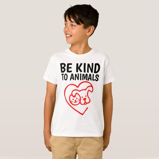 DIEREN Kinder T-shirts (Voorkant volledig)