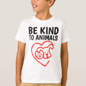 DIEREN Kinder T-shirts (Voorkant)