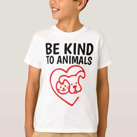 DIEREN Kinder T-shirts (Voorkant)