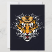 Dieren Knuffel Tijger | In Badkuip Muur (Achterkant)