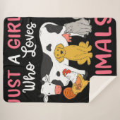 Dieren Koe kippen hond |Koe deken geschenk (Voorkant (horizontaal))