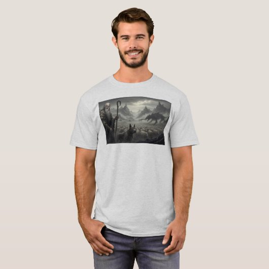 Dieren Komen Binnen T-shirt (Voorkant volledig)