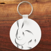 Dieren - Konijn Sleutelhanger (Voorkant)