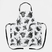 Dieren Kosher Carnivoor Cloven Hoofed Schort (Voorkant)