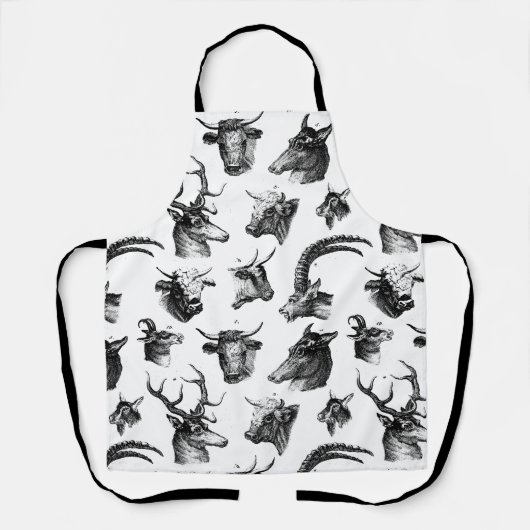  Dieren Kosher Carnivoor Cloven Hoofed Schort (Voorkant)