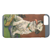  dieren, kotterders puppy kauwschoenen Case-Mate iPhone case (Achterkant (Horizontaal))