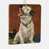 dieren, kotterders puppy kauwschoenen keramisch ornament (Rechts)