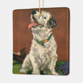 dieren, kotterders puppy kauwschoenen keramisch ornament (Links)