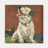  dieren, kotterders puppy kauwschoenen magneet (Voorkant)