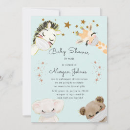 dieren krijgen een Baby shower met een masker per 