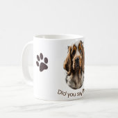 Dieren Kunst Koffiemok (Voorkant links)