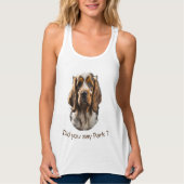 Dieren Kunst Tanktop (Voorkant)