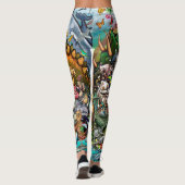 Dieren Leggings (Achterkant)