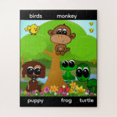 Dieren Legpuzzel (Verticaal)