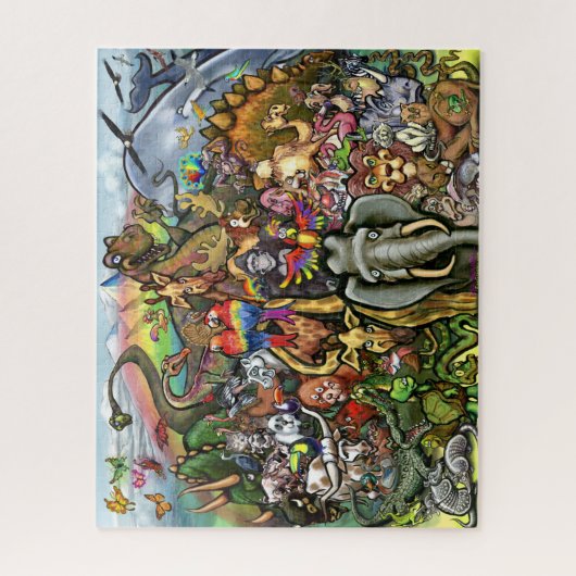 Dieren Legpuzzel (Verticaal)