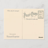 Dieren, Leuk "puppy" Briefkaart (Achterkant)