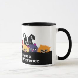 Dieren maken een verschil mok