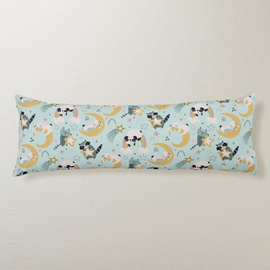 Dieren, manen en sterren lichaamskussen (Voorkant)