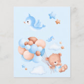 Dieren Match Baby Shower Spel (Achterkant)