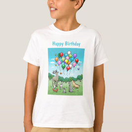 Dieren met Ballonnen T-shirt