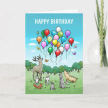 Dieren met Ballonnen Verjaardag