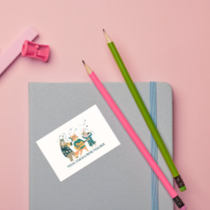 Dieren Muziekband Vocal Coach & Muziekdocent Visitekaartje