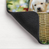 Dieren, natuur, puppy muismat (Hoek)