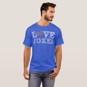 Dieren Natuur Schattig retro T-shirt (Voorkant volledig)