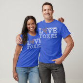 Dieren Natuur Schattig retro T-shirt (Unisex)