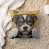 Dieren nemen een bad grappig kussen (Deken)