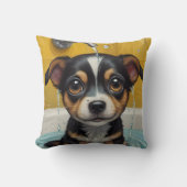 Dieren nemen een bad grappig kussen (Voorkant)