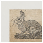 dieren op Burlap 5x4 Stof (Close Up)
