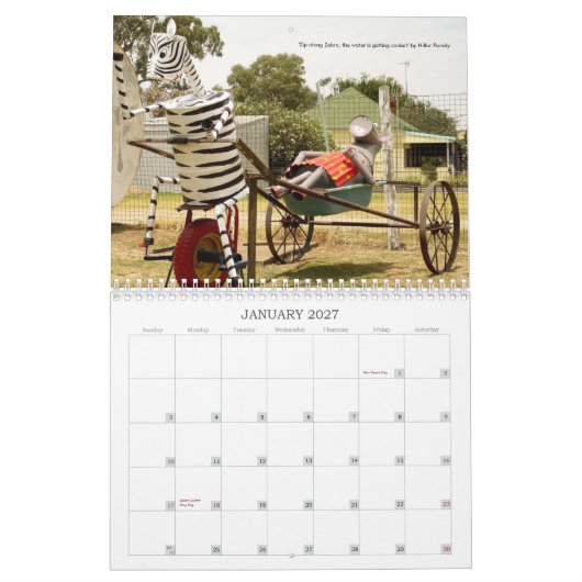 Dieren op fietsen 2011 Ezy Rider Kalender (Jan 2027)